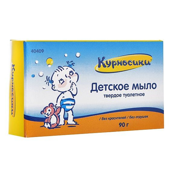Мыло детское Курносики, 90 г