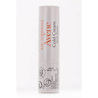 Стик для губ с колд-кремом Cold Cream от агрессивных климатических воздействий Avene, 4 г