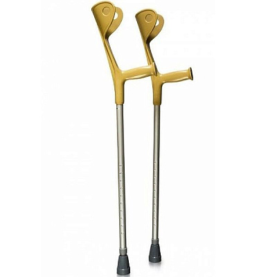 Костыли с опорой под локоть Евростиль Amrus AMFC14 с устройством против скольжения (пара)