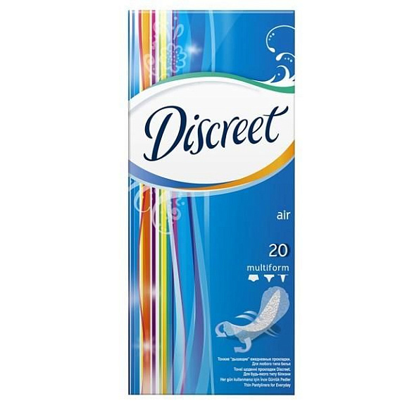 Ежедневные прокладки Air multiform Discreet, 20 шт
