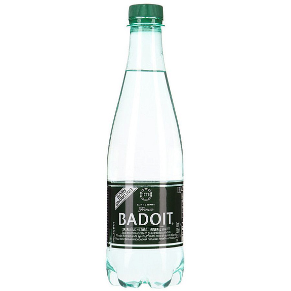 Минеральная вода лечебно-столовая газированная Badoit, 500 мл