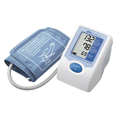 Тонометр ua-668 автоматический с адаптером A&D, 1 шт