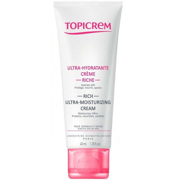 Ультраувлажняющий насыщенный крем Topicrem, 40 мл