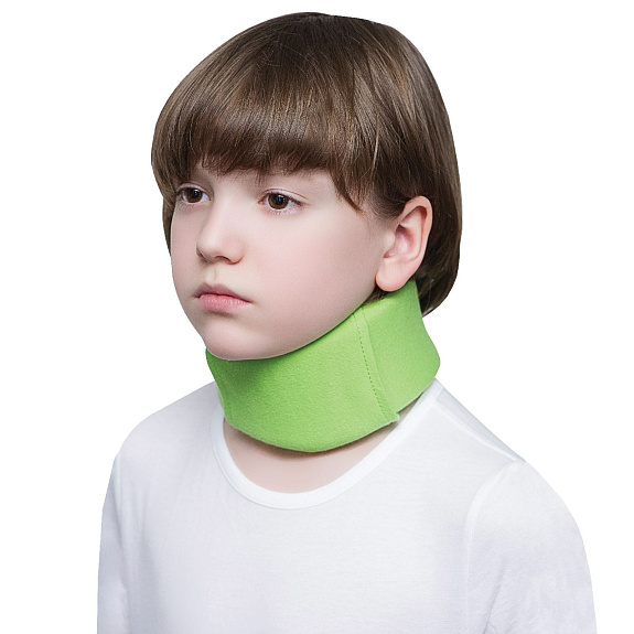Бандаж шейного отдела шина Шанца для детей старше одного года БН6-53-7 зеленый