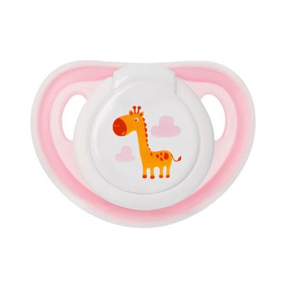 Пустышка силиконовая ортодонтическая бабочка с кольцом от 6 мес. Мир Детства, 1 шт