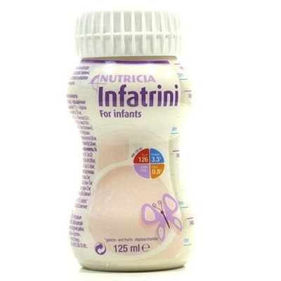 Infatrini смесь для детей с рождения и до 18 месяцев Nutricia, 125 мл