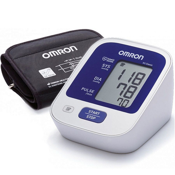 Автоматический тонометр Omron M2 Classic HEM 7122-LRU