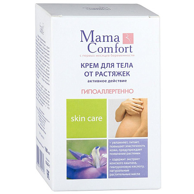 Крем для тела от растяжек Mama Comfort, 100 мл