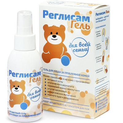 Гель для ухода за проблемной кожей для всей семьи Реглисам, 100 мл