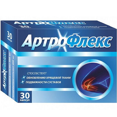 Артрофлекс для обновления хрящевой ткани 1990 мг, 30 шт
