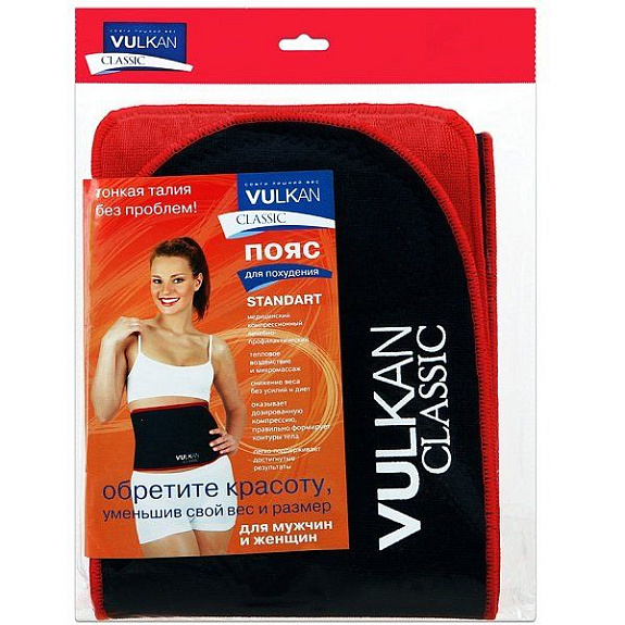 Пояс для похудения Vulkan Classic Standart 100 х 19 см