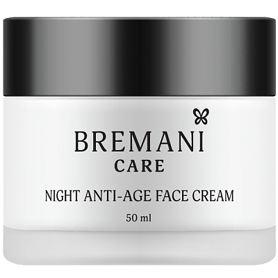 Интенсивный ночной антивозрастной крем для лица 40+ Night Anti-age Face Cream 40+ Bremani NSP, 50 мл