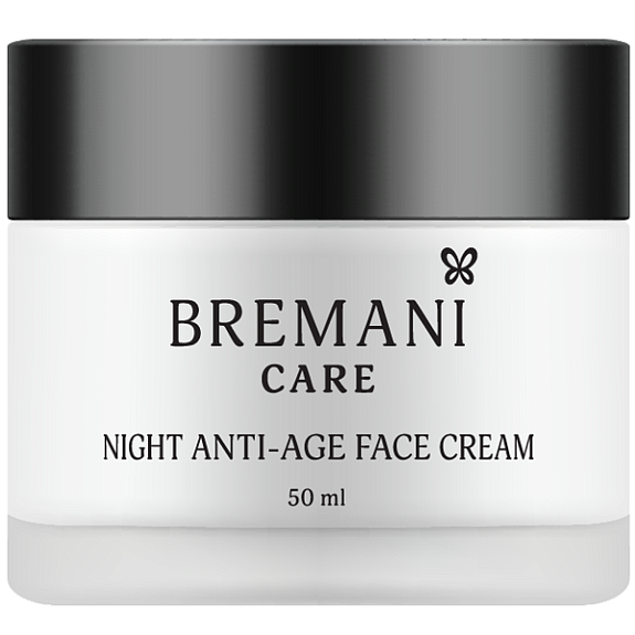 Интенсивный ночной антивозрастной крем для лица 40+ Night Anti-age Face Cream 40+ Bremani NSP, 50 мл