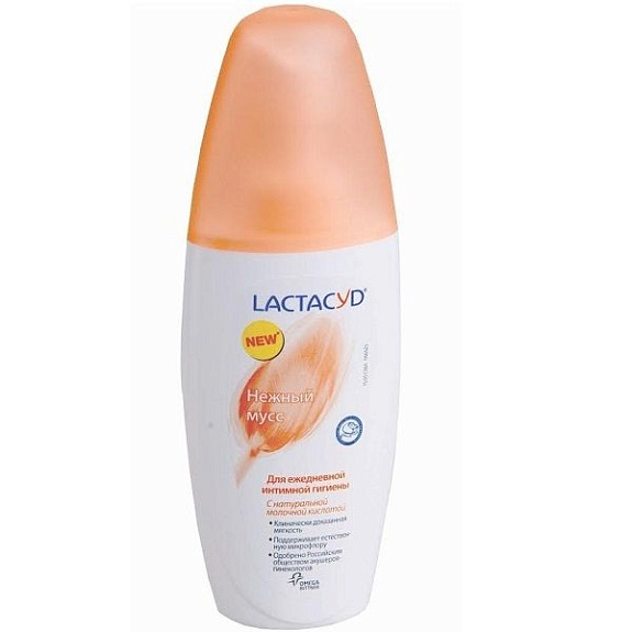 Нежный мусс для ежедневной интимной гигиены Lactacyd Femina, 150 мл