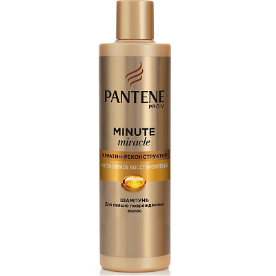 Шампунь Pantene Pro-V Minute Miracle Интенсивное восстановление, 270 мл