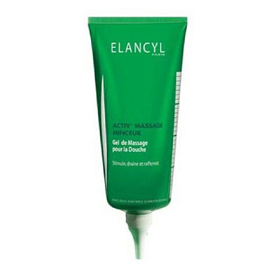 Гель для противоцеллюлитного массажа актив - сменный блок для массажера Elancyl, 200 мл