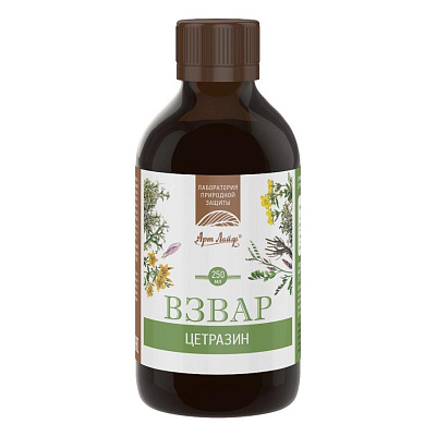 Взвар "Цетразин" на основе цетрарии исландской Арт Лайф, 250 мл