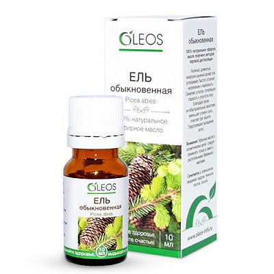 Эфирное масло ели Oleos, 10 мл