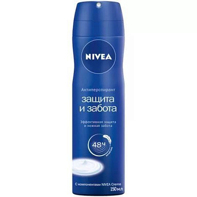 Дезодорант спрей для женщин защита и забота Nivea, 150 мл