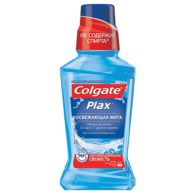 Ополаскиватель для полости рта Plax Освежающая мята Colgate, 250 мл