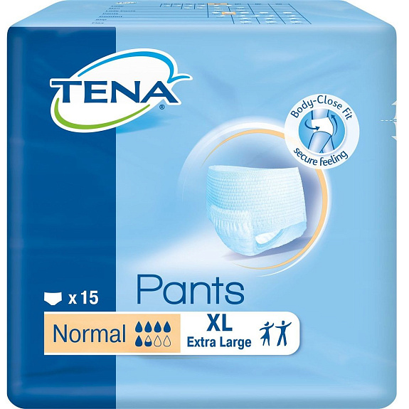Подгузники-трусы Tena Pants Normal XL, 15 шт
