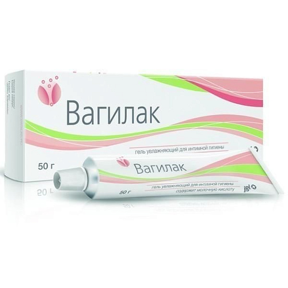 Гель увлажняющий для интимной гигиены Вагилак, 50 г