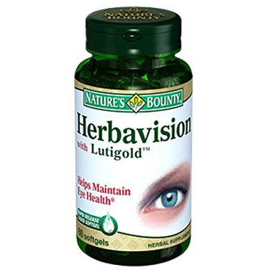 Гербавижн и Лютиголд™, Защита зрения от природы, Nature's Bounty, 60 капсул