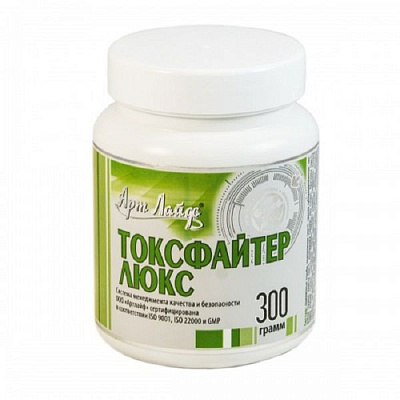 Токсфайтер Люкс, Положительное действие на ЖКТ, Арт Лайф, 300 грамм