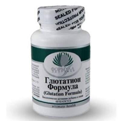Глютатион Формула, Помощь в очистке печени, Альтера Холдинг, 60 капсул