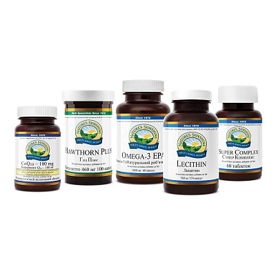 Набор Здоровое сердце Kit Healthy heart NSP, 5 банок