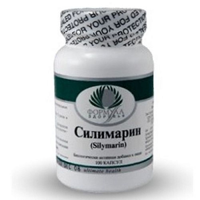 Силимарин, Защита печень от различных шлаков, Альтера Холдинг, 90 капсул