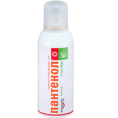 Спрей-бальзам Виалайн Пантенол с алоэ вера, 130 г