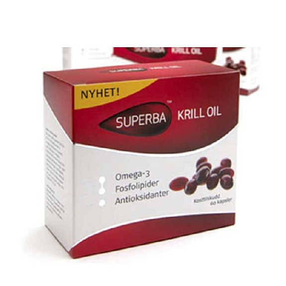 Омега-3 суперба крилевый жир 500 мг, 60 шт