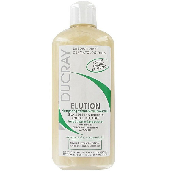Оздоравливающий шампунь Ducray Elution, 400 мл