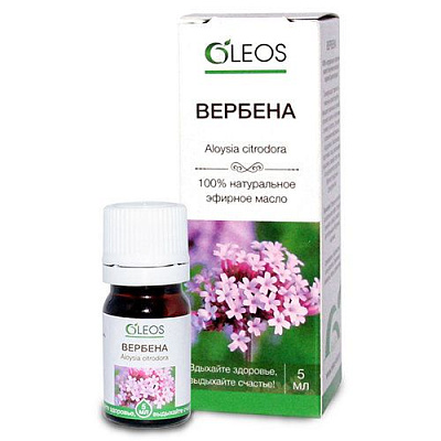 Эфирное масло вербены Oleos, 5 мл