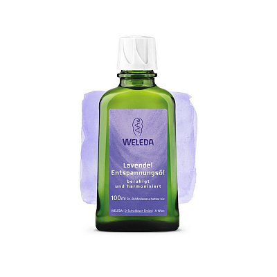 Лавандовое расслабляющее масло для тела Weleda, 100 мл