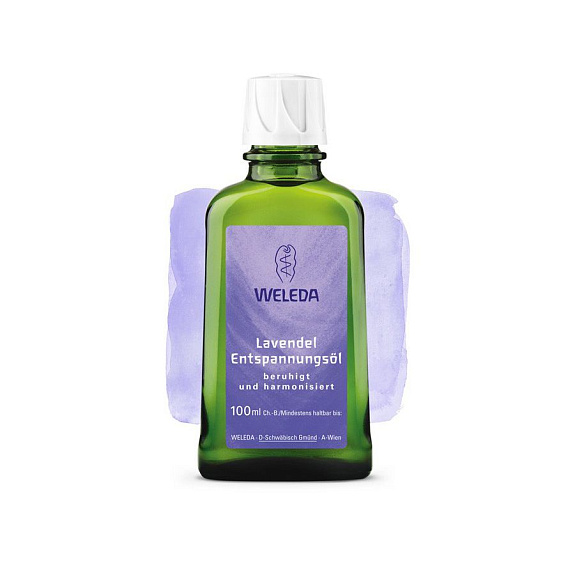 Лавандовое расслабляющее масло для тела Weleda, 100 мл
