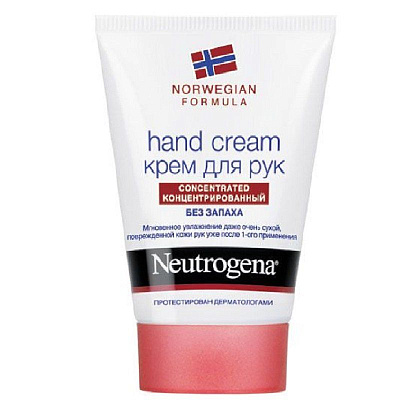 Крем для рук норвежская формула без запаха Neutrogena, 50 мл