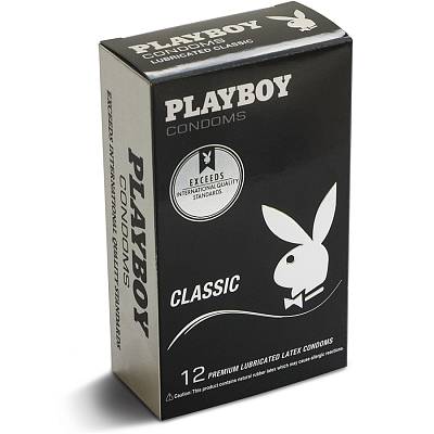 Презервативы классические Playboy Classic, 12 шт