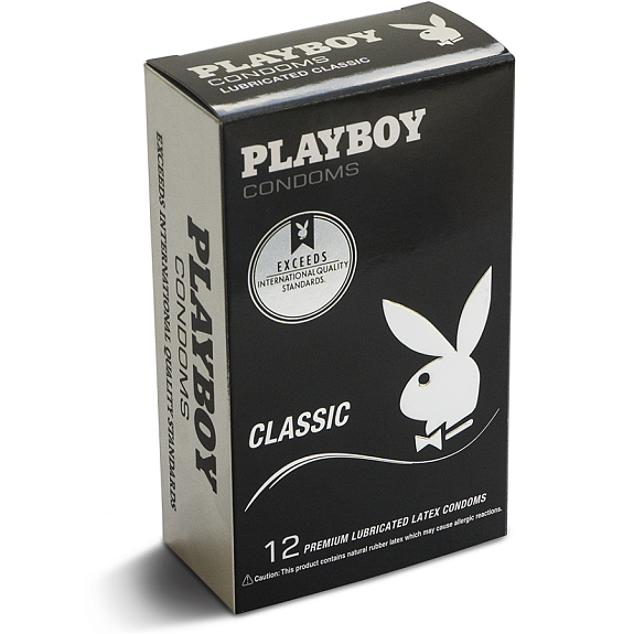 Презервативы классические Playboy Classic, 12 шт