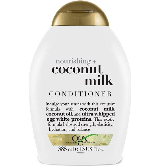 Питательный кондиционер с кокосовым молоком OGX, 385 мл