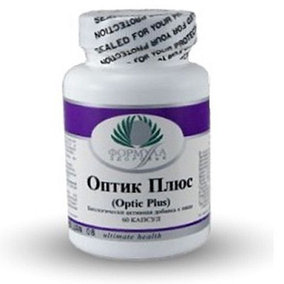 Оптик Плюс, Улучшение зрительных функций, Альтера Холдинг, 60 капсул