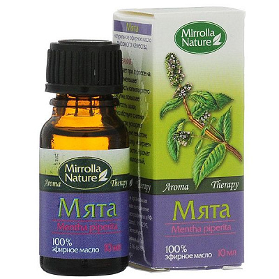 Масло мяты Мирролла, 10 мл