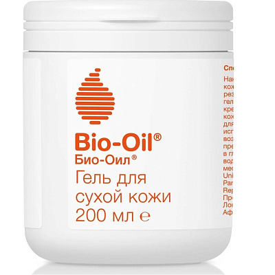 Гель для сухой кожи лица и тела Bio-Oil, 200 мл