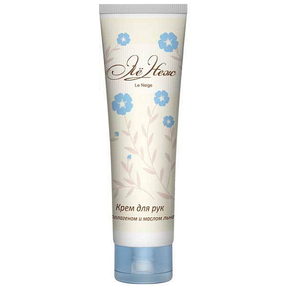 Крем для рук с коллагеном и маслом льна Ле Неж Арт Лайф, 75 мл