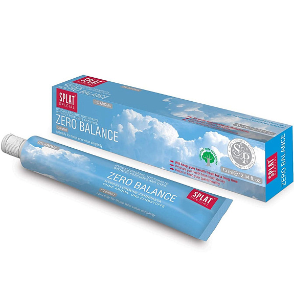 Зубная паста Splat Special Zero Balance, 75 мл