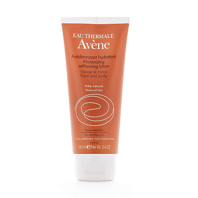 Увлажняющий автобронзант Suncare для лица и тела Avene, 100 мл