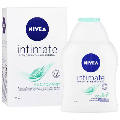 Гель для интимной гигиены intimatе mild comfort Nivea, 250 мл