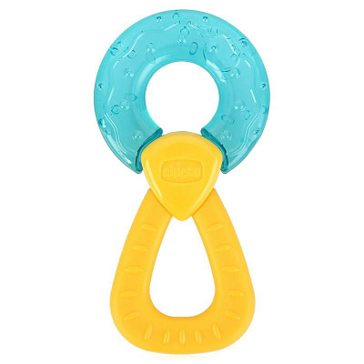 Прорезыватель охлаждающий Chicco Fresh Relax кольцо цвет голубой от 4 мес