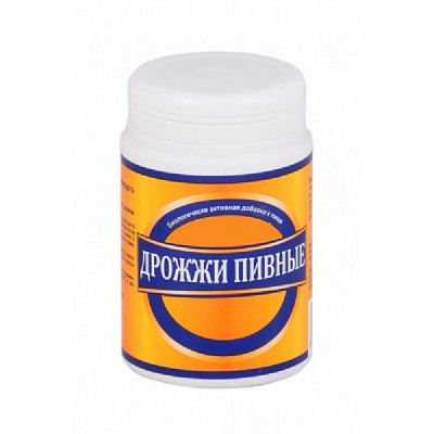 Дрожжи пивные общеукрепляющее средство 500 мг, 100 таблеток